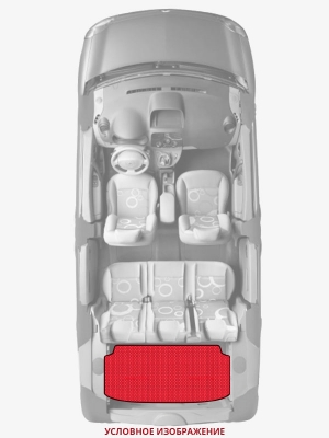 ЭВА коврики «Queen Lux» багажник для Honda Mobilio Spike